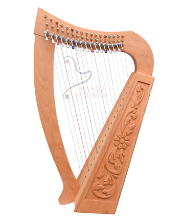 17 String Lever Harp – Handmade Beechwood - Aurelia 17