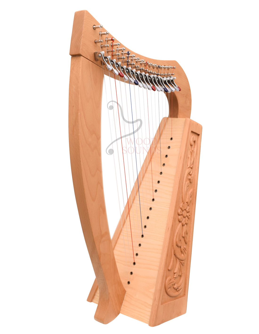 Aurelia 17 – 17-String Beechwood Lever Harp