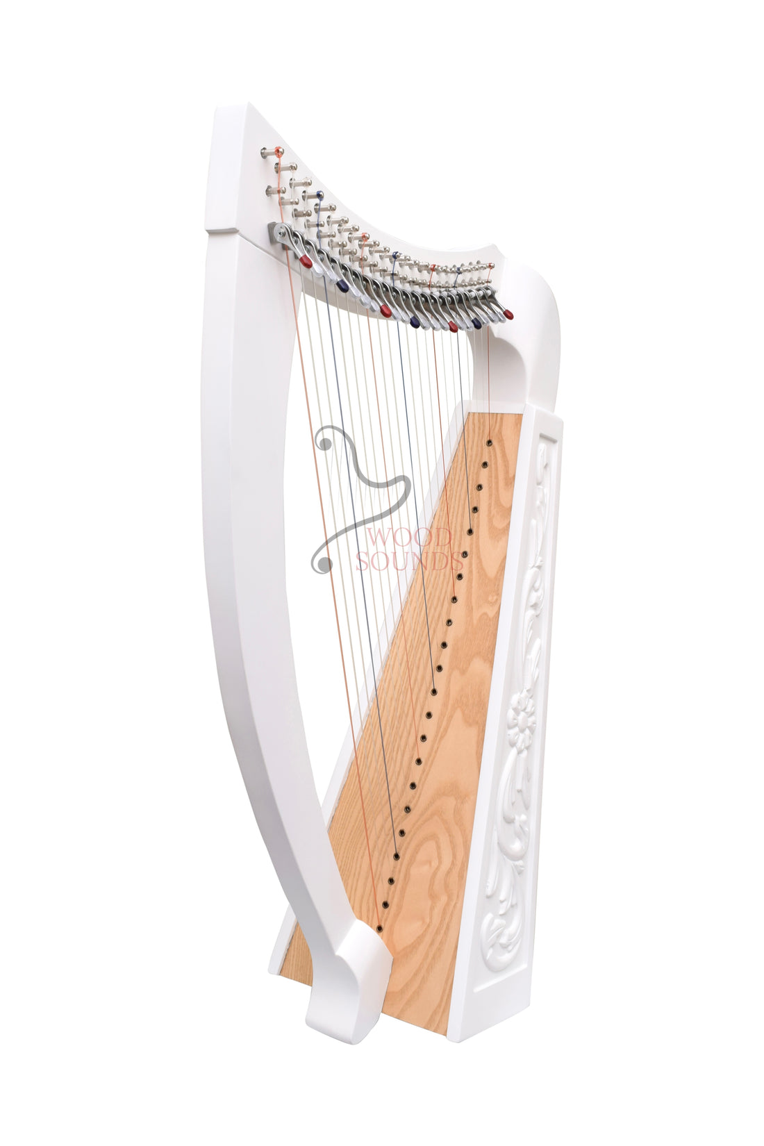22 String Celtic Lever Harp – Handmade Solid Beechwood Folk Harp